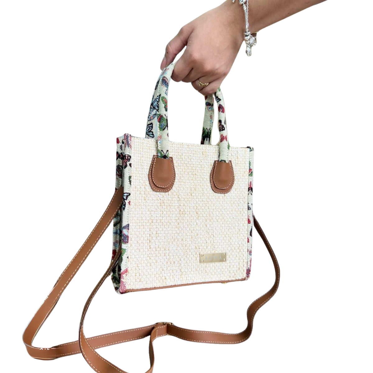 bolso mujer artesanal yute luna comprar en onlineshoppingcenterg Colombia centro de compras en linea osc 1